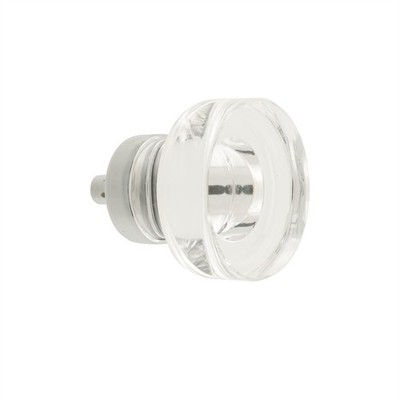 Prestige 32mm Brushed Nickel Round Crystal Knob Door Hardware