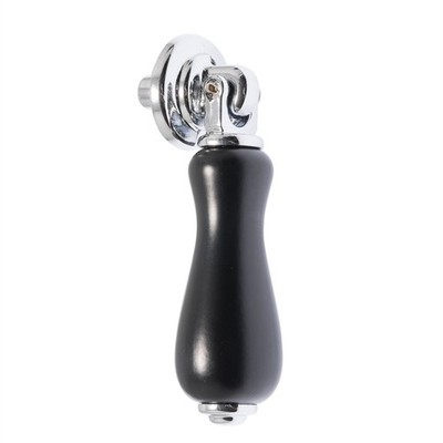 Lane 55mm Black Teardrop Knob Door Hardware