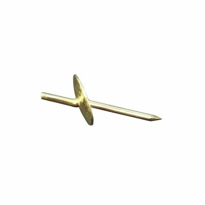 Everhang 8kg Brass Plated Picture Hanging Simplicity Hook - 25 pieces
