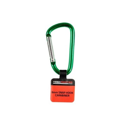 Taskmaster 8mm D-Shape Aluminium Carabiner 4 pcs Hardware
