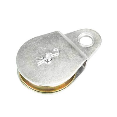 Pinnacle 75mm Zinc Plated Fixed Pulley Hardware DIY