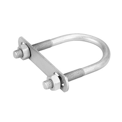 Pinnacle M8 x 75 x43mm Galvanised U Bolt 2 pcs Hardware DIY