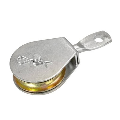 Pinnacle 50mm Zinc Plated Pulley Swivel Fixed Hardware DIY