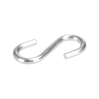 Pinnacle 50 x 4mm Zinc Plated S Hooks 2 pcs Hardware