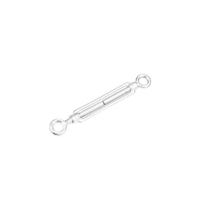 Pinnacle 6mm Galvanised Turnbuckle Eye And Eye 2 pcs Hardware