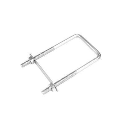 Pinnacle M10 x 152 x 76mm Zinc Plated U Bolt Square Hardware