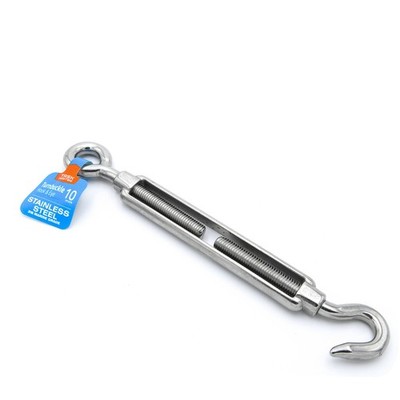 Taskmaster 10mm Stainless Steel Hook and Eye Turnbuckle Hardware