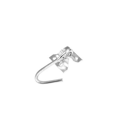 Pinnacle 95mm Zinc Plated Hammock Hook With Plate Hardware