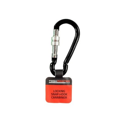 Taskmaster Aluminium Carabiner with Lock 2 pcs Door Hardware