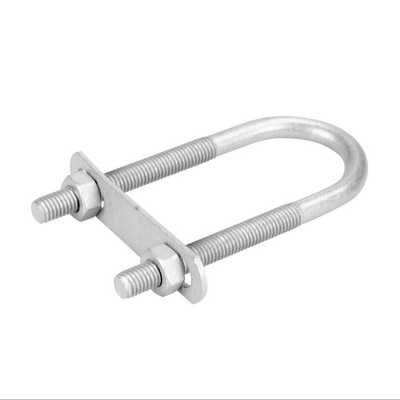 Pinnacle M8 x 95 x 34mm Galvanised Double U Bolt 2 pcs Hardware