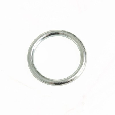 Pinnacle 28 x 4mm Zinc Plated Round Rings - 4 pieces Hardware
