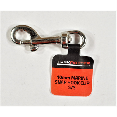 Taskmaster Marine Snap Hook 10mm Stainless Steel Hardware