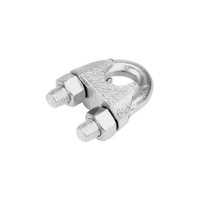 Pinnacle 10mm Galvanised Wire Rope Grips - 2 Pcs Hardware