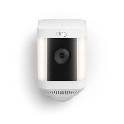 Ring White Spotlight Cam Plus Battery Door Hardware