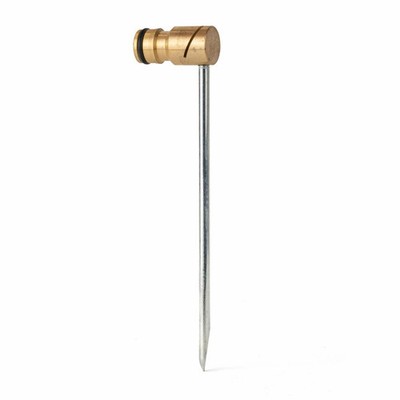 Holman Brass Fan Sprinkler With Spike Door Hardware