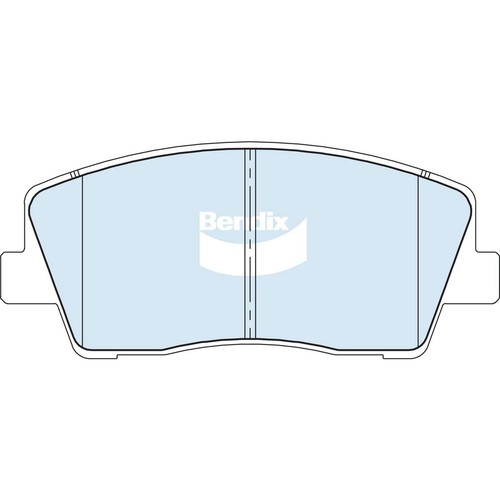 Bendix Brake Pads Set - General CT - DB2506 GCT Brake Pads Brake Parts