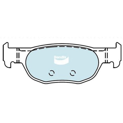 Bendix Brake Pads Set - General CT - DB2539 GCT Brake Pads Brake Parts