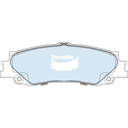 Bendix Brake Pads Set - 4WD/SUV - DB2640 4WD Brake Pads Brake Parts
