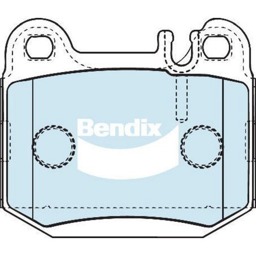 Bendix Brake Pads Set - Euro+ - DB1461 EURO+ Brake Pads Brake Parts