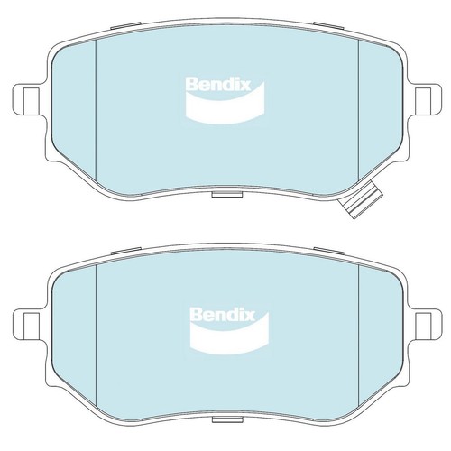 Bendix Brake Pads Set - Heavy Duty - DB2617 HD Brake Pads Brake Parts