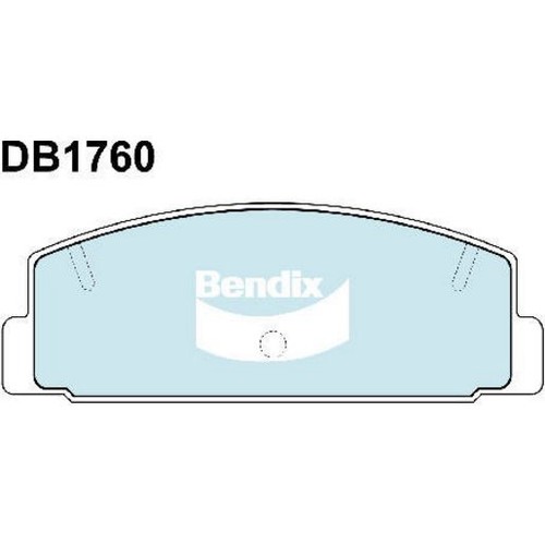 Bendix Brake Pads Set - General CT - DB1760 GCT Brake Pads Brake Parts
