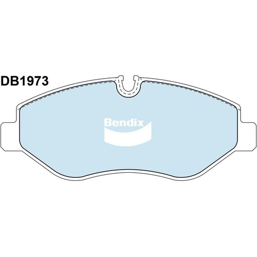 Bendix Brake Pads Set - Euro+ Inc Wear Sensor - DB1973 EURO+ Auto Sensor