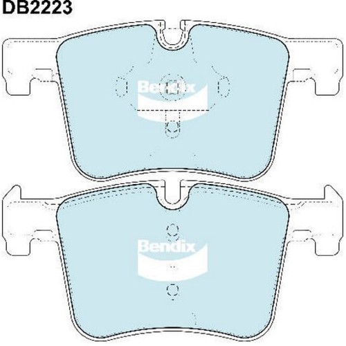 Bendix Brake Pads Set - Euro+ - DB2223 EURO+ Brake Pads Brake Parts Brake Pads