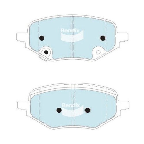 Bendix Brake Pads Set - General CT - DB2632 GCT Brake Pads Brake Parts Auto