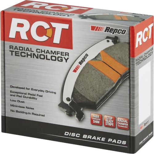 Repco Brake Pads Set - RCT Brake Pads Brake Parts Auto Part Brake Pads