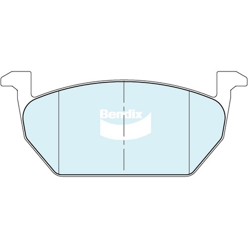 Bendix Brake Pads Set - Euro+ - DB2622 EURO+ Brake Pads Brake Parts Brake Pads