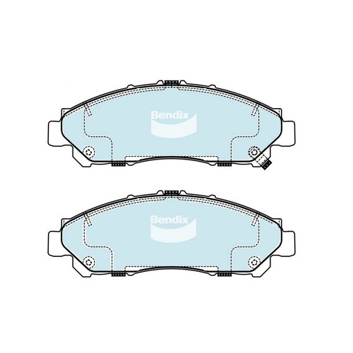 Bendix Brake Pads Set - Heavy Duty - DB2525 HD Brake Pads Brake Parts Brake Pads