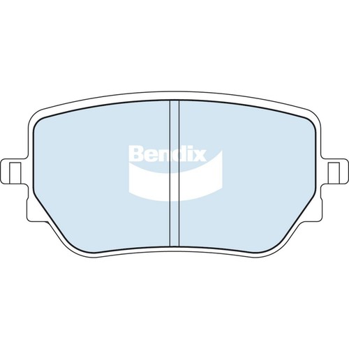 Bendix Brake Pads Set - Euro+ - DB2659 EURO+ Brake Pads Brake Parts Brake Pads