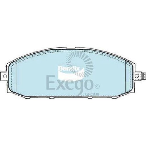 Bendix Brake Pads Set - Heavy Duty - DB1361 HD Brake Pads Brake Parts Brake Pads