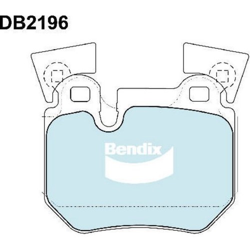 Bendix Brake Pads Set - Euro+ - DB2196 EURO+ Brake Pads Brake Parts Brake Pads