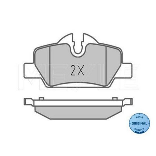 Meyle Brake Pads Set - 025 259 8016 Brake Pads Brake Parts Brake Pads