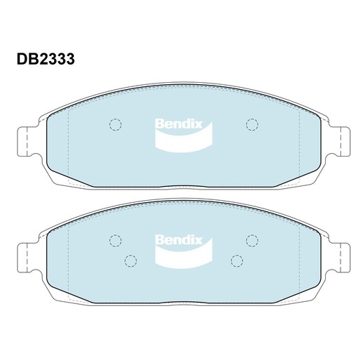 Bendix Brake Pads Set - 4WD/SUV - DB2333 4WD Brake Pads Brake Parts Brake Pads
