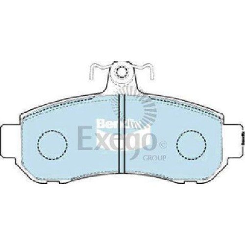Bendix Brake Pads Set - Heavy Duty - DB1203 HD Brake Pads Brake Parts Brake Pads