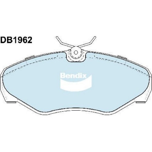 Bendix Brake Pads Set - Heavy Duty - DB1962 HD Brake Pads Brake Parts Brake Pads