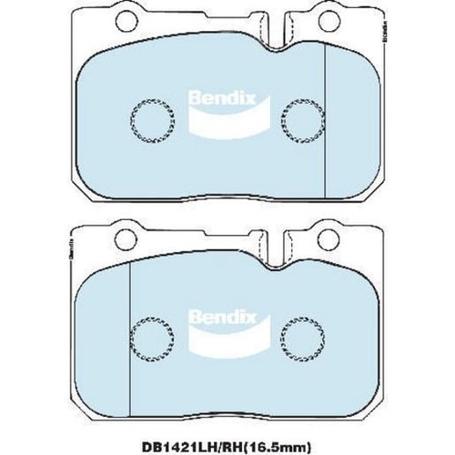 Bendix Brake Pads Set - General CT - DB1421 GCT Brake Pads Brake Parts Auto