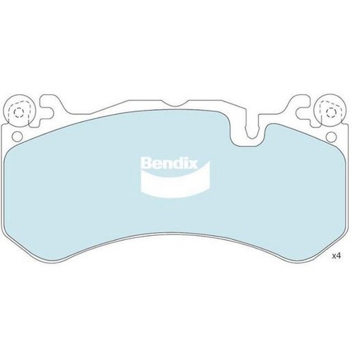 Bendix Brake Pads Set - Euro+ - DB2515 EURO+ Brake Pads Brake Parts