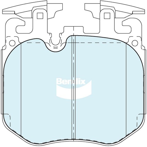 Bendix Brake Pads Set - Euro+ - DB2562 EURO+ Brake Pads Brake Parts