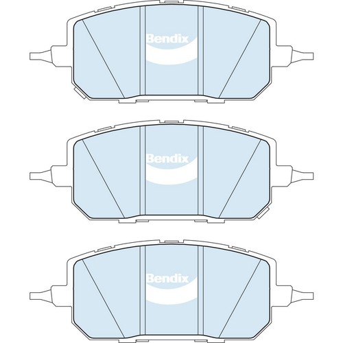 Bendix Brake Pads Set - General CT - DB2613 GCT Brake Pads Brake Parts