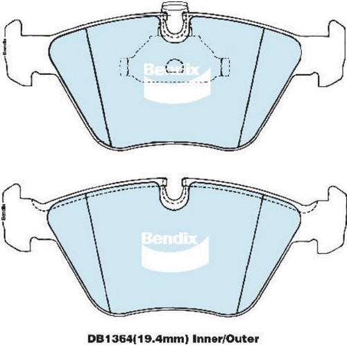 Bendix Brake Pads Set - Euro+ - DB1364 EURO+ Brake Pads Brake Parts
