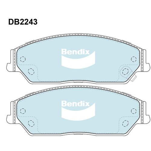 Bendix Brake Pads Set - Heavy Duty - DB2243 HD Brake Pads Brake Parts