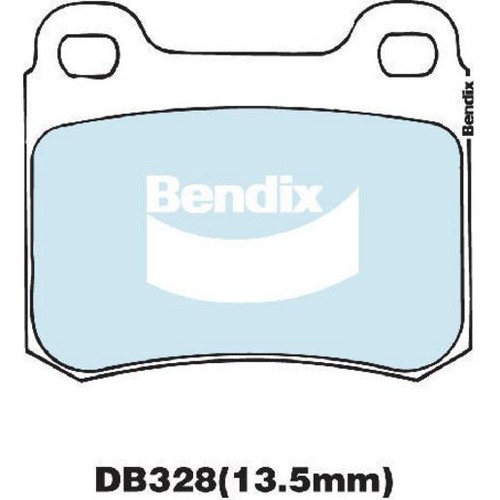 Bendix Brake Pads Set - Euro+ - DB328 EURO+ Brake Pads Brake Parts