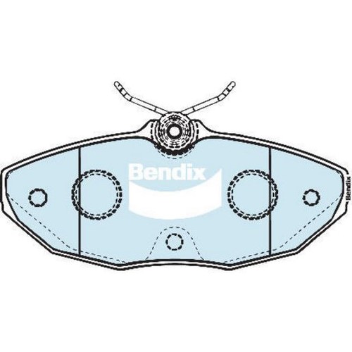 Bendix Brake Pads Set - General CT - DB1514 GCT Brake Pads Brake Parts