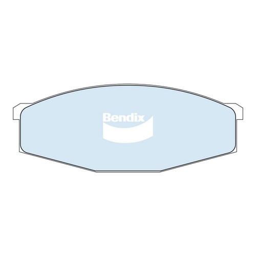 Bendix Brake Pads Set - Heavy Duty - DB321 HD Brake Pads Brake Parts Brake Pads