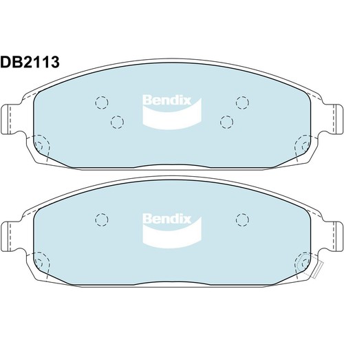 Bendix Brake Pads Set - 4WD/SUV - DB2113-4WD Brake Pads Brake Parts