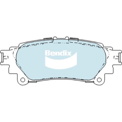 Bendix Brake Pads Set - EV Hybrid - DB2245 EV Brake Pads Brake Parts Brake Pads