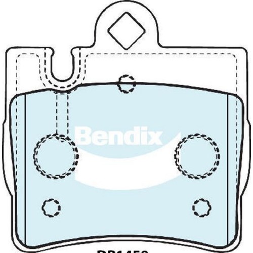 Bendix Brake Pads Set - Euro+ - DB1458 EURO+ Brake Pads Brake Parts Brake Pads